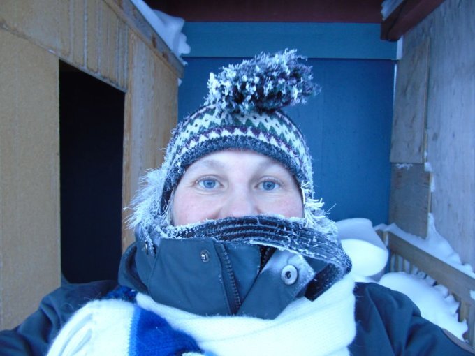 Tout est gelé ! février